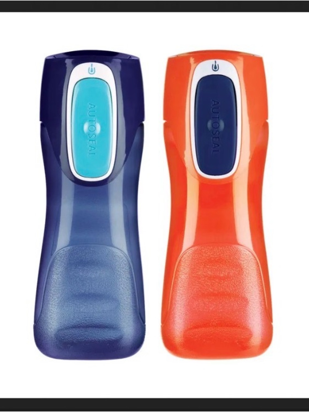 Contigo Kids AutoSeal Water Bottles - Blue & Orange